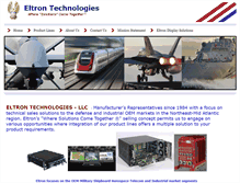 Tablet Screenshot of eltrontech.com